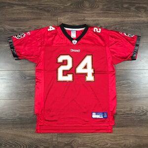 Reebok NFL Tampa Bay Buccaneers Boys Youth Cadillac Williams #24 Football Jersey